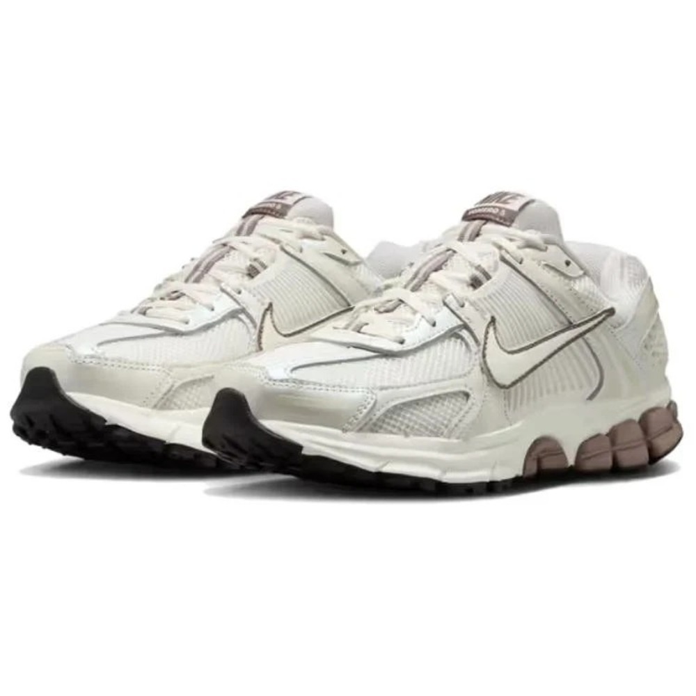 Sz 12.5- Nike Womens Air Zoom Vomero 5 Sail Mink Brown Iridescent IB8129-133